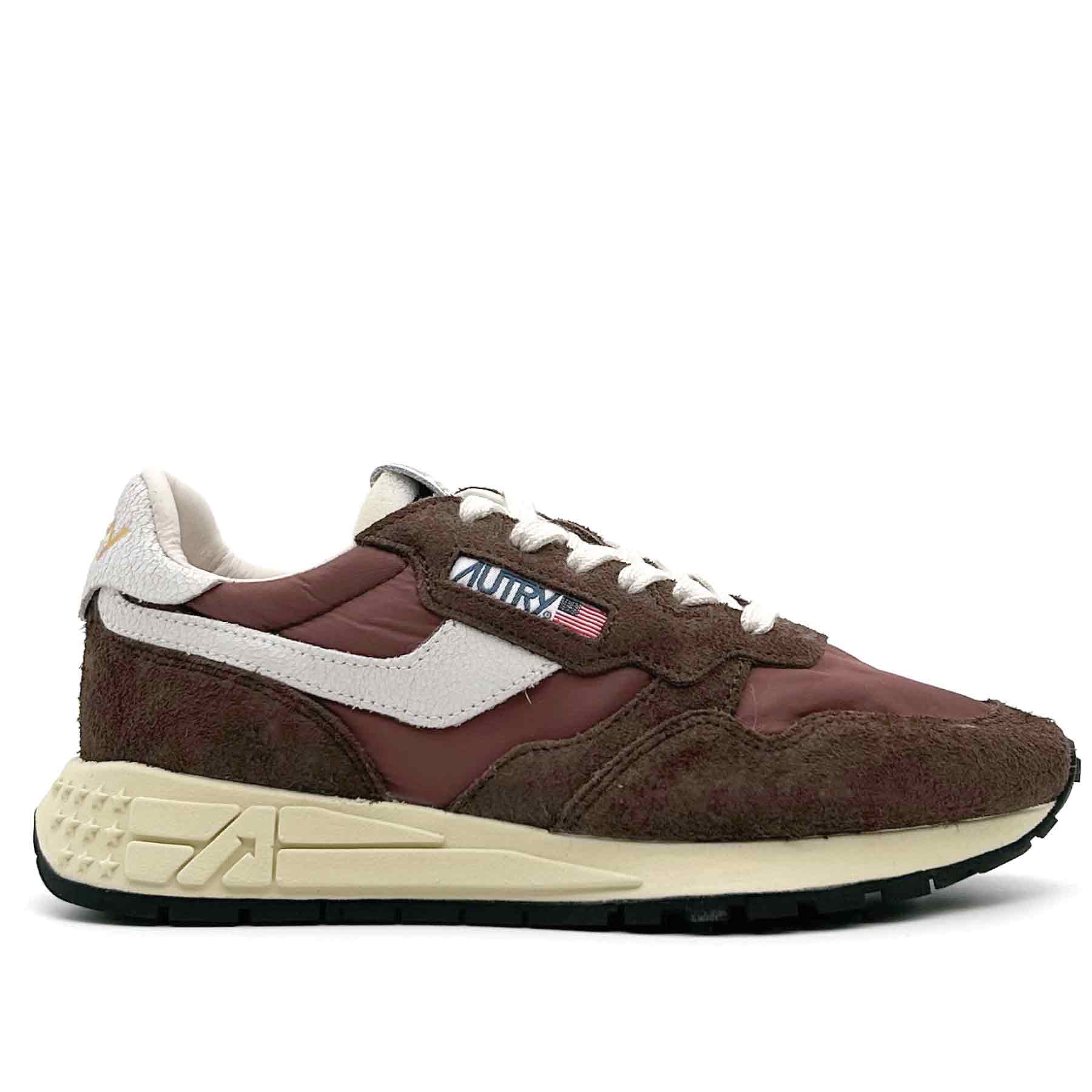 Reelwind Low Women Nylon Crack White Ebony