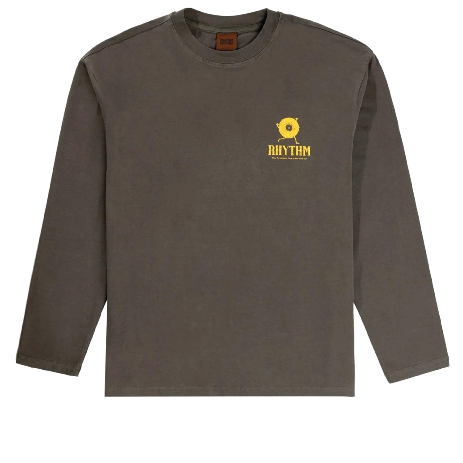 Record Vintage LS T-Shirt Vintage Black